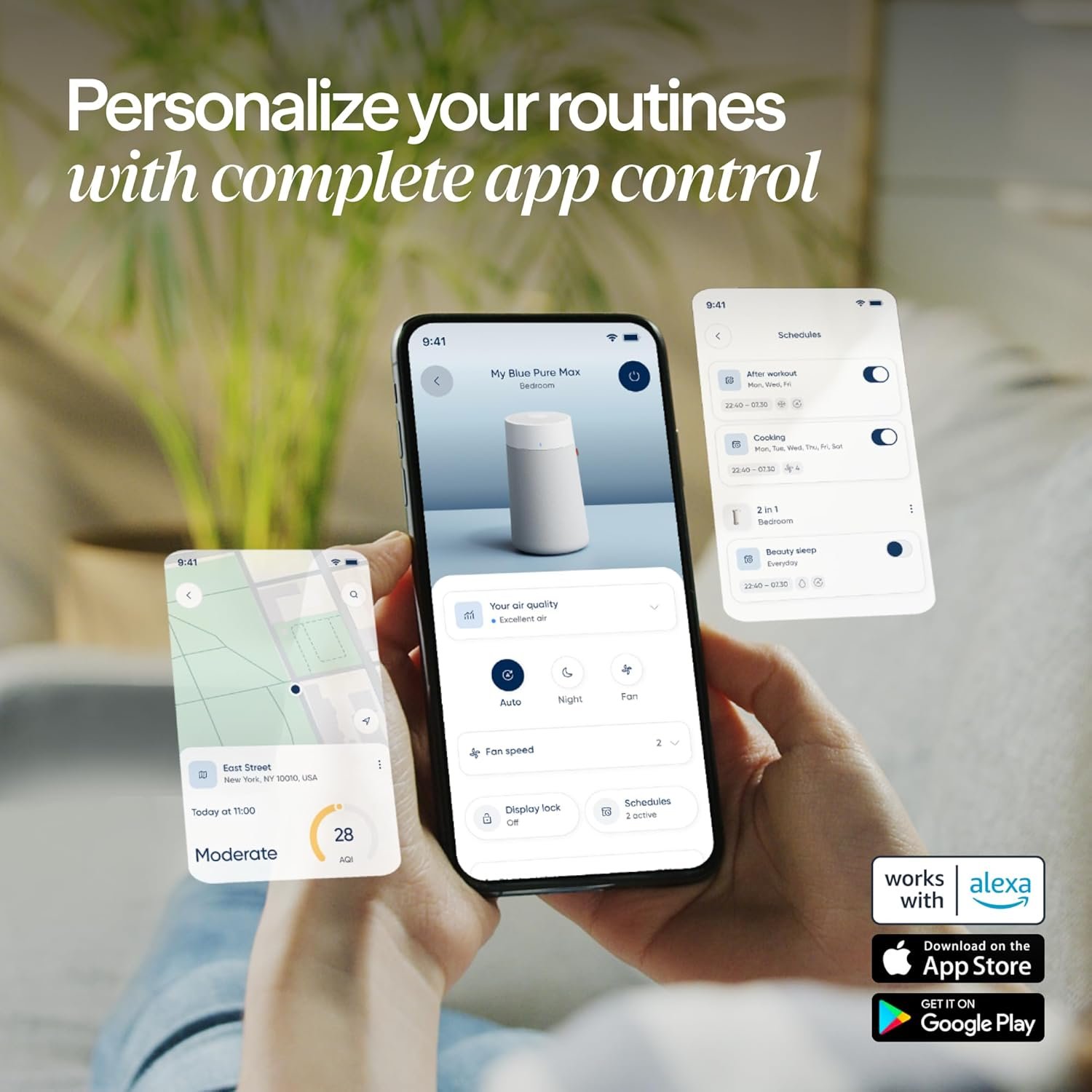 Blueair Blue Pure 511i Max: Smart, Quiet & Compact Air Purification - Image 5