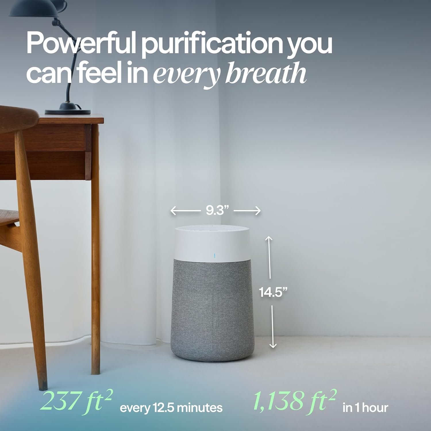 Blueair Blue Pure 511i Max: Smart, Quiet & Compact Air Purification - Image 3